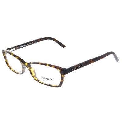 burberry eyeglasses be 2073 3002 tortoise 53mm|Burberry BE 2073 3002 53mm Unisex Rectangle Eyeglasses 53mm.